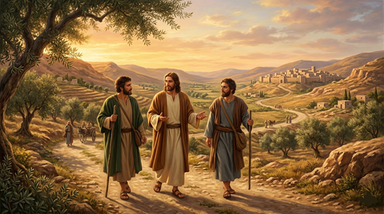 Recognizing Christ in the Breaking of the Bread.